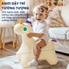 Đồ chơi thú nhún cho bé vận động vui chơi phát triển thể chất - mideer sensory training joy bounce jumper pony