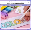 Bút lông màu rửa được washable fiber pens - 20 màu Pastel - SWM-C008 20 màu - colokit Thiên Long