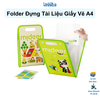 Tập đựng hồ sơ nhiều năng khoá dán cho bé đựng tài liệu, giấy vẽ tranh - Mideer Accordion Folder