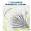 Tập đựng hồ sơ nhiều năng khoá dán cho bé đựng tài liệu, giấy vẽ tranh - Mideer Accordion Folder