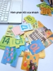 Combo 4 bộ Matching Puzzies TNBooks - Chữ Cái - Số - Màu Sắc - Nghề Nghiệp