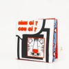 Hình gì Con gì - Sách vải sơ sinh nhỏ 12x12 cm Pipo -