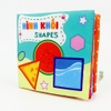 Hình khối - Sách vải sơ sinh nhỏ 12x12 cm Pipo