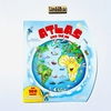 Sách Atlas - hoạt động dán hình và tìm hiểu Thế Giới - Tân Việt