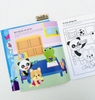 Combo 2 sách Tớ rất tự lập: Tớ tự vệ sinh cơ thể, Tớ tự dọn đồ - tô màu trò chơi và bóc dán hình đề can- Kim Đồng