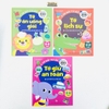 Combo 3 cuốn Sách Tớ rất tự lập: Tớ ăn uống giỏi, Tớ lịch sự, Tớ giữ an toàn - tô màu trò chơi và bóc dán hình đề can- Kim Đồng