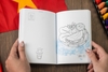 Postcard Yêu quá Việt Nam - Sách tô màu  - Đinh Tị