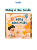 Sách In Được Tên Bé 123 Thổi Nến Mừng Sinh Nhật - Bìa Cứng Song Ngữ Anh Việt - Lionbooks