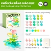 Bộ khối xếp chồng chủ đề cây trí tuệ
