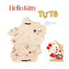 Lồng Đèn Gỗ Trung Thu Mẫu Mới 2024 Lalamoon - Bộ Kit DIY Tự Vẽ và Làm Đèn Trông Trăng - Lalala Baby