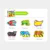 Bộ Ghép Tranh Động Vật Rừng mẫu mới từ 2 tuổi My First Artist Puzzle Eric Carle - Forest Animals Mideer