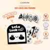 Sách âm thanh Lalala baby Lalalook easy - Đồ chơi giáo dục sớm cho trẻ sơ sinh phát triển thị giác thính giác - lalala baby