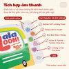 Sách Âm Nhạc Kiêm Thẻ Gấp Dích Dắc Zigzag Cho Trẻ Sơ Sinh Luyện Kích Thích Thị Giác Và Phát Triển Tri Não Lalalook Look Around You (Màu Sắc): Bé 6 -12 Tháng