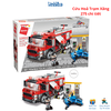 Đồ Chơi Xếp Hình Qman 12022: Cứu Hỏa Trạm Xăng