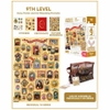 Bộ Ghép Hình Harry Potter cấp độ 9 gồm 2 tranh 255 và 270 mảnh - Từ 9 tuổi - puzzle level 9 TOI