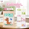 Lịch Để Bàn Mini- Lalala Baby