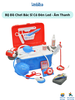 Bộ Đồ Chơi Hướng Nghiệp Bác Sỹ - Hộp 19 Chi Tiết (Màu Xanh) Duka DK81148