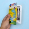 Bút sáp màu crayons 10 màu hộp nhựa nắp gập - CR-C07 10 màu - colokit Thiên Long