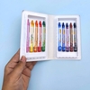 Bút sáp màu crayons 10 màu hộp nhựa nắp gập - CR-C07 10 màu - colokit Thiên Long