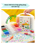 Bút Lông Màu Đầu Tròn, Nguyên Liệu Cao Cấp Can Toàn Cho Bé Từ 2 Tuổi Tập Vẽ Tô Màu Mideer Round-tip Washable Marker - 24 Colours