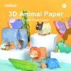 Đồ Chơi Gấp Giấy Origami 3D Mideer MD4082: Động Vật Cấp Độ 1 - Cho Trẻ Từ 5 Tuổi