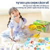Set đồ chơi màu vẽ tay có dụng cụ Finger Paint Set