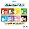 Miu bé nhỏ (P3) song ngữ - Sách bộ Ehon - 8 cuốn song ngữ kĩ năng sống - Muki