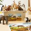 Bộ mô hình động vật hoang dã 15 con vật - mideer Animal Toys Set 15Pcs