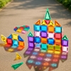 Xếp hình nam châm ánh sáng 66 miếng loại nhỏ mideer COLORFUL MAGNETIC TILES- Mini CollectionXếp hình nam châm ánh sáng 66 miếng loại nhỏ