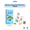 (Chữ) Bộ Chữ Cái Nam Châm Hình Con Vật Ngộ Nghĩnh - mideer letter magnets