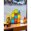 Đồ chơi nam châm ánh sáng cầu vồng xây dựng 36 chi tiết - Mideer Magnetic Tiles Little Architect 36 pcs