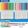 Bút lông màu rửa được washable fiber pens SWM- C006 36 màu - colokit Thiên Long