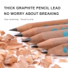 Combo tặng gọt - Bút chì hình tam giác 4B Thick Triangular Pencils - MD0169 (6 cây/1 hộp), hiệu: Mideer