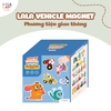 Lala Magnet Plus - Phương tiện giao thông - Đồ chơi nam châm lalala baby