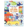 Phương tiện di chuyển (Song ngữ)) Sách Tìm kiếm thông minh - Phát triển khả năng tập trung: Look, Find & Sticker - Vizibook