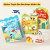 Sticker jelly thạch trong suốt mềm dẻo dán được nhiều lần - Mideer