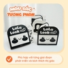 Sách âm thanh Lalala baby Lalalook easy - Đồ chơi giáo dục sớm cho trẻ sơ sinh phát triển thị giác thính giác - lalala baby