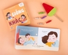 Bộ 4 Sách Song Ngữ Bé Học Kĩ Năng Giao Tiếp Phần 2 gồm 4 cuốn: To - Nhỏ, Giống - Khác, Ít - Nhiều , Trên - Dưới.