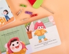 Bộ 4 Sách Song Ngữ Bé Học Kĩ Năng Giao Tiếp Phần 2 gồm 4 cuốn: To - Nhỏ, Giống - Khác, Ít - Nhiều , Trên - Dưới.