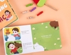 Bộ 4 Sách Song Ngữ Bé Học Kĩ Năng Giao Tiếp Phần 2 gồm 4 cuốn: To - Nhỏ, Giống - Khác, Ít - Nhiều , Trên - Dưới.
