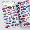 Combo Trọn Bộ 4 Cuốn 1000 Sticker Xe Công Trình - Ô Tô Thể Thao  - Siêu Xe - Xe Ô Tô Thông Dụng - Minh Thắng