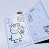 Trò chơi mình thích nhất - Sách tô màu và dán sticker - Peppa Pig - Tân Việt