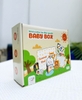 Hộp Combo Sách Vải Cho Bé Sơ Sinh Welcome To The World Box  Có Vỏ Hộp Xinh Xắn - Lalala Baby