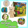 Sách vải Một ngày của Gấu Boo