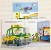 Thế Giới Xe Cộ: Xe Tắc Xi - Taxi- Sách Tranh Song Ngữ Cho Thiếu Nhi -