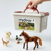 Đồ chơi trẻ em: Bộ mô hình động vật nông trại 11 con Mideer