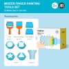 Bộ dụng cụ chơi màu vẽ tay Mideer Finger Paint Tool set
