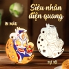 Lồng Đèn Gỗ Trung Thu Mẫu Mới 2024 Lalamoon - Bộ Kit DIY Tự Vẽ và Làm Đèn Trông Trăng - Lalala Baby