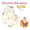 Lồng Đèn Gỗ Trung Thu Mẫu Mới 2024 Lalamoon - Bộ Kit DIY Tự Vẽ và Làm Đèn Trông Trăng - Lalala Baby