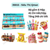 Đồ chơi xếp hình Qman 35015: Siêu thị Qman